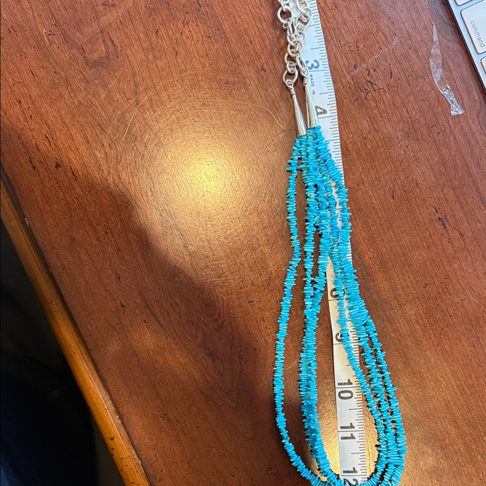 Turquoise Beaded Necklace
